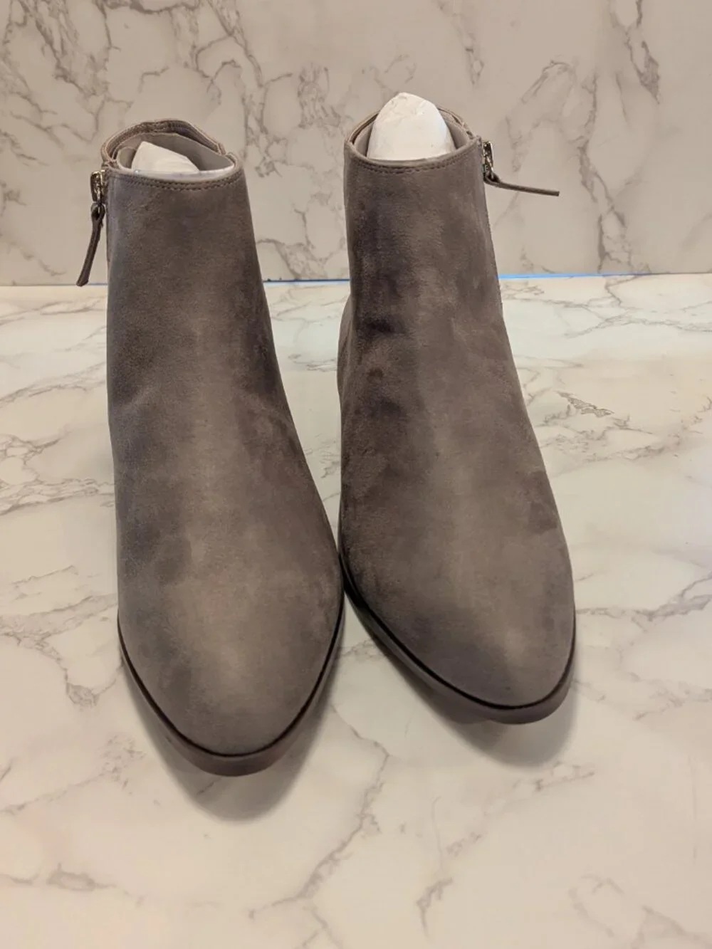 J. Crew Factory Sueded Ankle Boots